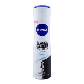Nivea Deodorant Spray - B&W Invisible Fresh